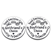 将图片加载到图库查看器,Boyfriend Stocking Stuffers for Men Women Christmas Gifts for Girlfriend Funny Food Decider Double-Sided Valentines Day Gifts for Boyfriend Girlfriend Him Her Anniversary Birthday Gifts for Boyfriend