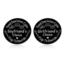 将图片加载到图库查看器,Valentines Day Gifts for Him Her, Valentines Day Gifts for Boyfriend Girlfriend, Funny Food Decision Double-Sided Anniversary Birthday Gifts for Boyfriend Wedding Honeymoon Christmas Stocking Stuffers