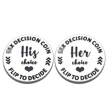 将图片加载到图库查看器,Funny Gifts for Women Men Valentines Day Gifts for Him Her Boyfriend Girlfriend Decision Coin Gifts for Husband Wife Bridal Bride Couples Gifts Wedding Gifts Engagement Birthday Anniversary Gag Gifts