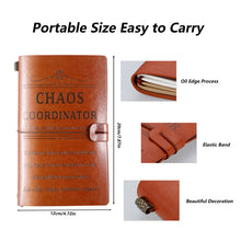 将图片加载到图库查看器,Bosses Day Gifts for Men Women Engraved Journal Boss Lady Gifts for Women Best Boss Gifts for Men Women Chaos Coordinator Thank You Gifts for Leader Manager Birthday Christmas Gifts for Boss Coworkers