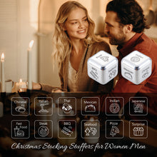 将图片加载到图库查看器,2 Pcs Food Decision Dice Boyfriend Stocking Stuffers for Husband Wife Mens Womens Gifts for Christmas Birthday Valentines Day Gifts for Him Her Date Night Gifts for Couples Friends Anniversary Wedding