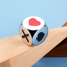 将图片加载到图库查看器,Trump Dice Trump Marker Dice, Trump Indicator Trump Cube Euchre Pinochle Playing Cards Trump Dice for Use with Euchre Pinochle, Stocking Stuffers for Women Men Family Him Her Birthday Christmas Gifts