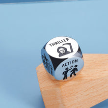 将图片加载到图库查看器,Anniversary Valentines Day Date Night Gifts for Couples Husband Wife 11th Steel Anniversary Movie Night Decider Dice Gifts for Boyfriend Girlfriend Him Her Funny Gag Gifts Birthday Son Daughter Teens