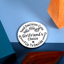 将图片加载到图库查看器,Boyfriend Stocking Stuffers for Men Women Christmas Gifts for Girlfriend Funny Food Decider Double-Sided Valentines Day Gifts for Boyfriend Girlfriend Him Her Anniversary Birthday Gifts for Boyfriend