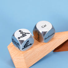 将图片加载到图库查看器,2 Pcs Decider Dice Mens Stocking Stuffers for Adults Boyfriend Stocking Stuffers for Christmas Gifts for Husband Birthday Valentines Day Gifts for Him Date Night Gifts for Couples Anniversary Wedding
