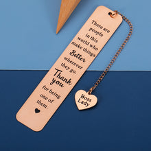 将图片加载到图库查看器,Boss Lady Gifts for Women Thank You Gifts for Boss Lady Boss Gifts for Women Boss Day Gifts for Women Birthday Christmas Gifts Bookmarks Best Boss Gifts for Women Leadership Gift Mentor Leader Manager