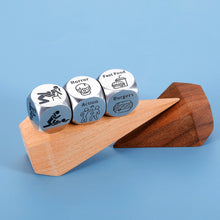 将图片加载到图库查看器,3 Pcs Food Movie Date Night Gifts for Boyfriend Girlfriend Couples Husband Wife Him Her, Funny Date Night Gift Ideas, Food Decision Dice Anniversary Christmas Valentines Day Birthday Stocking Stuffers