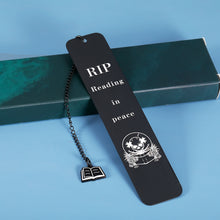 将图片加载到图库查看器,Halloween Bookmarks for Women Men, Funny Halloween Gifts for Her Him Girls Friends, Horror Bookmarks for Book Lovers Bookish Horror Lovers, Birthday Valentines Christmas Stocking Stuffers for Teens