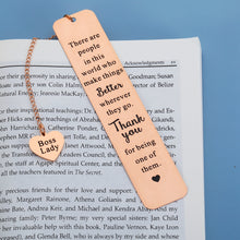 将图片加载到图库查看器,Boss Lady Gifts for Women Thank You Gifts for Boss Lady Boss Gifts for Women Boss Day Gifts for Women Birthday Christmas Gifts Bookmarks Best Boss Gifts for Women Leadership Gift Mentor Leader Manager