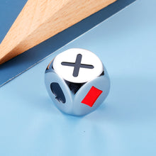 将图片加载到图库查看器,Trump Dice Trump Marker Dice, Trump Indicator Trump Cube Euchre Pinochle Playing Cards Trump Dice for Use with Euchre Pinochle, Stocking Stuffers for Women Men Family Him Her Birthday Christmas Gifts