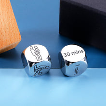 将图片加载到图库查看器,2 Pcs Anniversary Couple Gifts Funny Date Night Games Decision Dice Gifts for Boyfriend Girlfriend Him Her Husband Gifts from Wife Wedding Gifts for Couple Newlyweds Birthday Christmas Valentines Day