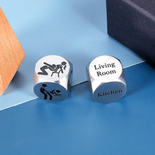 将图片加载到图库查看器,2 Pcs Decider Dice Mens Stocking Stuffers for Adults Boyfriend Stocking Stuffers for Christmas Gifts for Husband Birthday Valentines Day Gifts for Him Date Night Gifts for Couples Anniversary Wedding