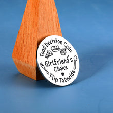 将图片加载到图库查看器,Boyfriend Stocking Stuffers for Men Women Christmas Gifts for Girlfriend Funny Food Decider Double-Sided Valentines Day Gifts for Boyfriend Girlfriend Him Her Anniversary Birthday Gifts for Boyfriend