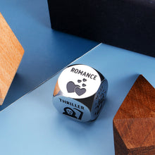 将图片加载到图库查看器,Anniversary Valentines Day Date Night Gifts for Couples Husband Wife 11th Steel Anniversary Movie Night Decider Dice Gifts for Boyfriend Girlfriend Him Her Funny Gag Gifts Birthday Son Daughter Teens