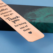 将图片加载到图库查看器,Thank You Gifts for Women Inspirational Employee Appreciation Gifts Bookmark Bulk Gifts for Coworkers Christmas Gifts Leader Boss Lady Birthday Valentines Boss Gifts Farewell Retirement Teacher Nurse