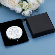 将图片加载到图库查看器,Daughter Gift from Mom Dad Compact Makeup Mirror Stuff for Teen Girls Mothers Day Present for Daughter, Daughter in Law Gifts Birthday Gifts for Daughter Graduation Gifts for Her Teen Girls Gift Ideas