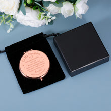 将图片加载到图库查看器,Christmas Stocking Stuffers for Teen Girls Daughter Gift from Mom Dad Teen Girls Gift Ideas Birthday Valentines Day Gifts for Daughter Inspirational Gift for Daughter Graduation Compact Makeup Mirror