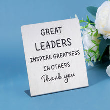将图片加载到图库查看器,Boss Gifts for Men Women, Boss Lady Gifts for Women, Thank You Gifts for Boss Leader Mentor Supervisor Boss Day Office Gifts for Women Desk Sign Birthday Christmas Best Boss Gifts for Women Leadership