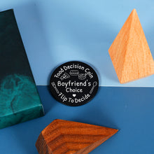 将图片加载到图库查看器,Valentines Day Gifts for Him Her, Valentines Day Gifts for Boyfriend Girlfriend, Funny Food Decision Double-Sided Anniversary Birthday Gifts for Boyfriend Wedding Honeymoon Christmas Stocking Stuffers