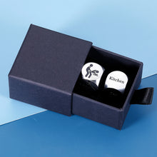 将图片加载到图库查看器,2 Pcs Decider Dice Mens Stocking Stuffers for Adults Boyfriend Stocking Stuffers for Christmas Gifts for Husband Birthday Valentines Day Gifts for Him Date Night Gifts for Couples Anniversary Wedding