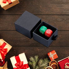 将图片加载到图库查看器,2 Pcs Christmas Dice Christmas Red Green Food Decision Dice Mens Stocking Stuffers for Men Women Boyfriend Girlfriend for Husband Wife Funny Gag Gifts Date Night Gifts for Couples