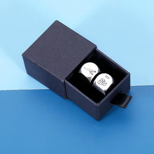 将图片加载到图库查看器,2 Pcs Food Decision Dice Stocking Stuffers for Adults Men Husband Boyfriend, Valentines Day Gifts for Him Her Girlfriend Wife Date Night Gifts for Couples Birthday Steel Anniversary