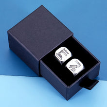 将图片加载到图库查看器,2 Pcs Food Movie Date Night Gifts for Him Her, Funny Date Night Gift Ideas Movie Food Decision Dice Gifts for Boyfriend Girlfriend Couples Husband Wife Birthday Anniversary Christmas Stocking Stuffers