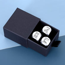 将图片加载到图库查看器,3 Pcs Decision Dice Valentines Day Gifts for Him Her Boyfriend Girlfriend Wife Husband Stocking Stuffers for Men Women for Women Men Date Night Gifts for Couples Anniversary Birthday