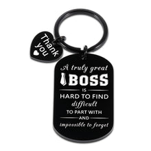 将图片加载到图库查看器,Boss Appreciation Gifts Keychain for Women Men Office Boss Day Thank You Gifts for Leader Mentor PM from Coworker Colleagues Birthday Leaving Going Away Gifts for Manager Retirement Gifts for Him Her
