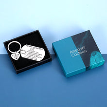 将图片加载到图库查看器,Christmas Gifts for Husband from Wife Stocking Stuffers for Men Hubby I Love You Gifts Keychain Him Boyfriend Anniversary Valentine Gifts for Fiancé Birthday Wedding Gifts for Groom from Women Bride