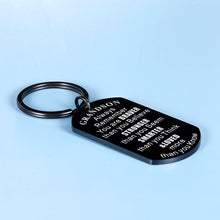 将图片加载到图库查看器,Christmas Gifts for Grandson Inspirational Keychain for Teen Boys Birthday Graduation Back to School Motivational Gifts for Kids from Grandma Grandpa Grandparents Encouragement Jewelry for Men