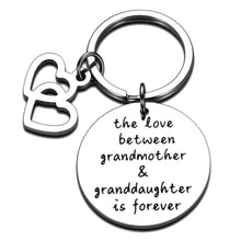 将图片加载到图库查看器,Grandma Granddaughter Christmas Gifts Keychain for Women Teen Girls Grandma Keychain Grandmother Gifts from Grandchildren Birthday Valentine's Day Wedding Gifts Mimi Gifts for Grandma