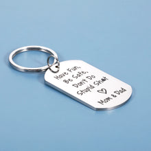 将图片加载到图库查看器,Dont Do Stupid Keychain for Son Daughter Gag Gifts Kids Teen Boys Girls Gifts Idea Funny Christmas Birthday Gifts Him Her