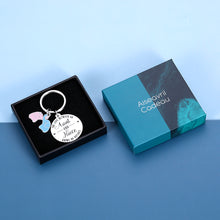 将图片加载到图库查看器,Aunt Niece Gifts Keychain Birthday Valentine thank you gifts for Auntie Niece Women Thanksgiving Christmas Pendant the Love Between an Aunt and Niece Knows No Distance Wedding Jewelry for Her