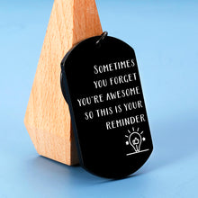 将图片加载到图库查看器,Funny Christmas Gifts for Best Friend BFF Inspirational Keychain for Daughter Son Birthday Graduation Gifts for Teen Girls Boys Thank You Gifts Women Men Appreciation Gifts for Coworker Employee
