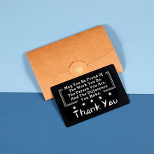 将图片加载到图库查看器,Going Away Thank You Gift for Coworkers Friends Wallet Card Insert Employee Teacher Appreciation Gifts the Office Retirement Gifts for Boss Leader Nurse Inspirational Farewell Gifts for Women Men