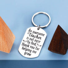 将图片加载到图库查看器,Teacher Keychain Thank You Gift, Back to School Gifts 2022 Teachers Appreciation Day Gifts for Women Men, Birthday Christmas Valentines Day Gifts for Teachers from Students, Teacher Jewelry Gifts Bulk