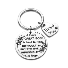 将图片加载到图库查看器,Christmas Boss Lady Gifts Keychain for Women Men Birthday Farewell Thank You Retirement Pendant for Manager Supervisor Leader Mentor from Coworker Colleague Going Away Goodbye Present Jewelry