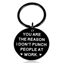 将图片加载到图库查看器,Funny Coworker Gifts for Women Bulk Employee Appreciation Gifts for Coworkers Keychain for Colleagues Boss Christmas Gifts for Men Birthday Valentines Farewell Leaving Going Away Retirement Promotion