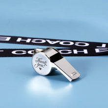 将图片加载到图库查看器,Coach Whistle with Lanyard, Basketball Volleyball Coach Gifts for Men, Best Coach Gifts, Football Soccer Hockey Gifts, Thank You Gifts for Baseball Coach, Coach Appreciation Gifts, Cheer Coach Gifts