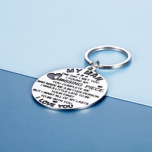 将图片加载到图库查看器,To My Man Christmas Valentine Gifts I Love You Birthday Couple Keychain Anniversary Present for Boyfriend Men Husband from Girlfriend Women Wife Wedding Gift Groom Fiance Him from Bride Fiancee Her