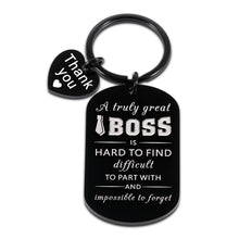将图片加载到图库查看器,Boss Appreciation Gifts Keychain for Women Men Office Boss Day Thank You Gifts for Leader Mentor PM from Coworker Colleagues Birthday Leaving Going Away Gifts for Manager Retirement Gifts for Him Her