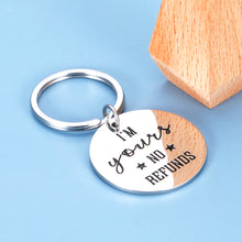 将图片加载到图库查看器,Funny Christmas Gifts for Boyfriend Girlfriend Couple Keychain for Husband Fiancee from Wife Fiance Birthday Valentine's Day Anniversary Present Tag for Men Women Wedding Charm for Bride Groom Pendant