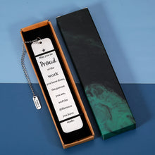 将图片加载到图库查看器,Bookmark with Chain 2022 Inspirational Retirement Birthday Christmas Appreciation Gifts for Coworkers Team Office Staff Leaving Going Away Presents for Boss Mentor Leader Colleagues Thank You Gifts