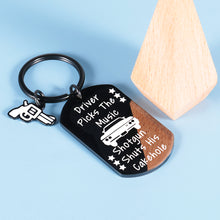 将图片加载到图库查看器,Funny Supernatural Merchandise Gifts Car Keychain for Women Men Winchester Brothers TV Show Supernatural Fans Birthday Graduation Gifts for New Driver Trucker Teen Musician Boys Girls BFF