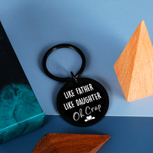 将图片加载到图库查看器,Dad Gifts Keychain from Daughter Funny, Father's Day Gifts Idea from Daughter, Birthday Christmas Gifts for Papa Daddy Stepdad from Stepdaughter Teen Girls, Father of the Bride Wedding Gifts