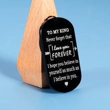 将图片加载到图库查看器,Christmas Gifts for Husband Boyfriend I Love You Keychain for Him Men Anniversary Birthday Gifts from Girlfriend Wife Her Engagement Wedding Gifts for Fiance Groom from Fiancee Bride Jewelry