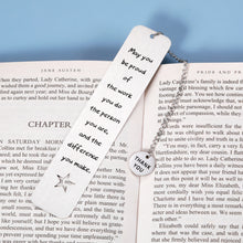 将图片加载到图库查看器,Coworker Thank You Gifts Bookmark Inspirational Gifts for Women Office Retirement Gifts for Men Teacher Employee Appreciation Gifts from Boss Friends Going Away Goodbye Farewell Gifts for Coworkers