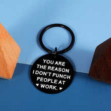 将图片加载到图库查看器,Funny Coworker Gifts for Women Bulk Employee Appreciation Gifts for Coworkers Keychain for Colleagues Boss Christmas Gifts for Men Birthday Valentines Farewell Leaving Going Away Retirement Promotion