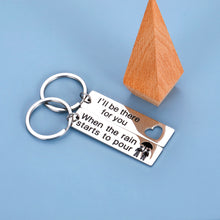 将图片加载到图库查看器,Friends TV Show Merchandise BFF Gifts Keychain for Men Women I’ll Be There for You Friendship Anniversary Christmas Keyring Set for Couple Dad Mom Birthday Graduation Present for Boys Girls